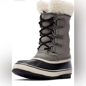 Sorel Gray and Black Winter Boots